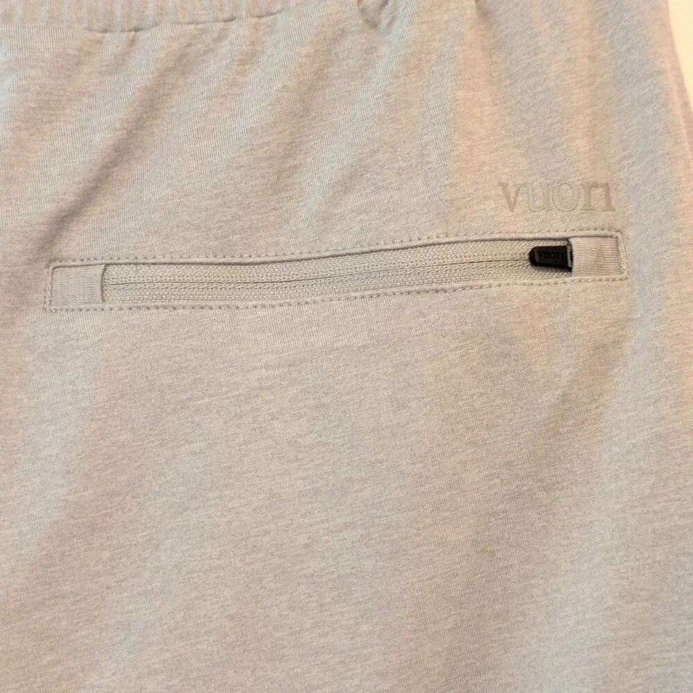 Vuori Mens Sz M Gray Sunday Performance Zip Pockets Drawstring Jogger Sweatpants - Picture 5 of 8